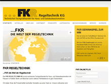 Tablet Screenshot of fkr.de